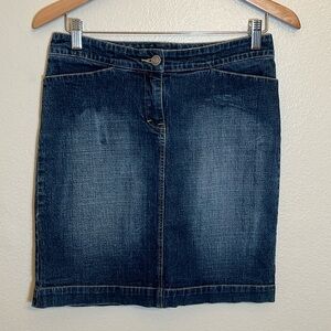 Bebe Denim Jean Skirt